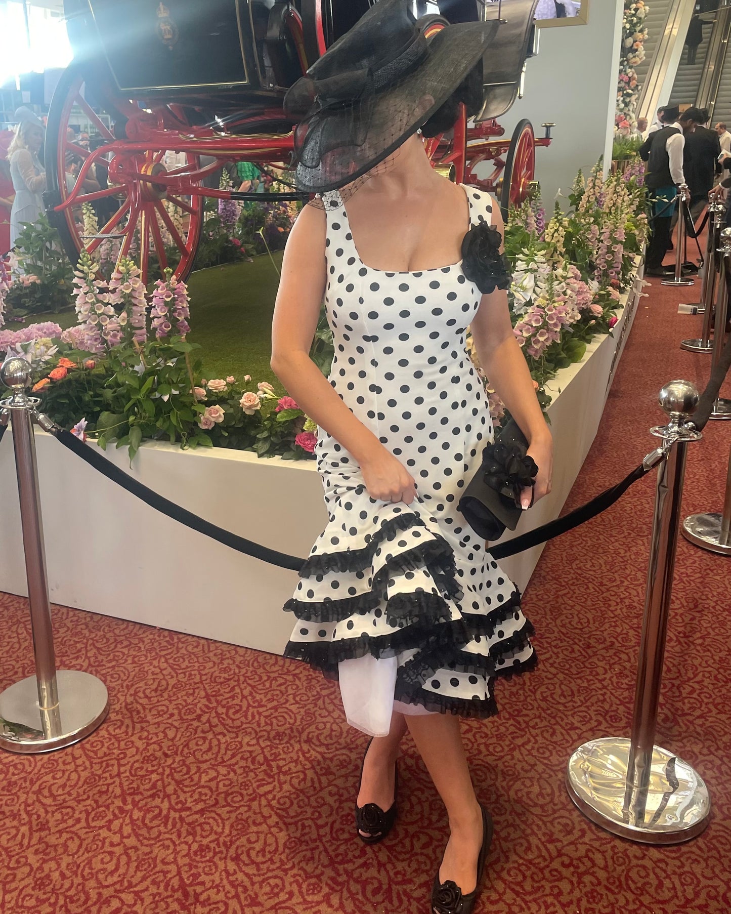 Valentina Dress in Polka Dot - Made to Order