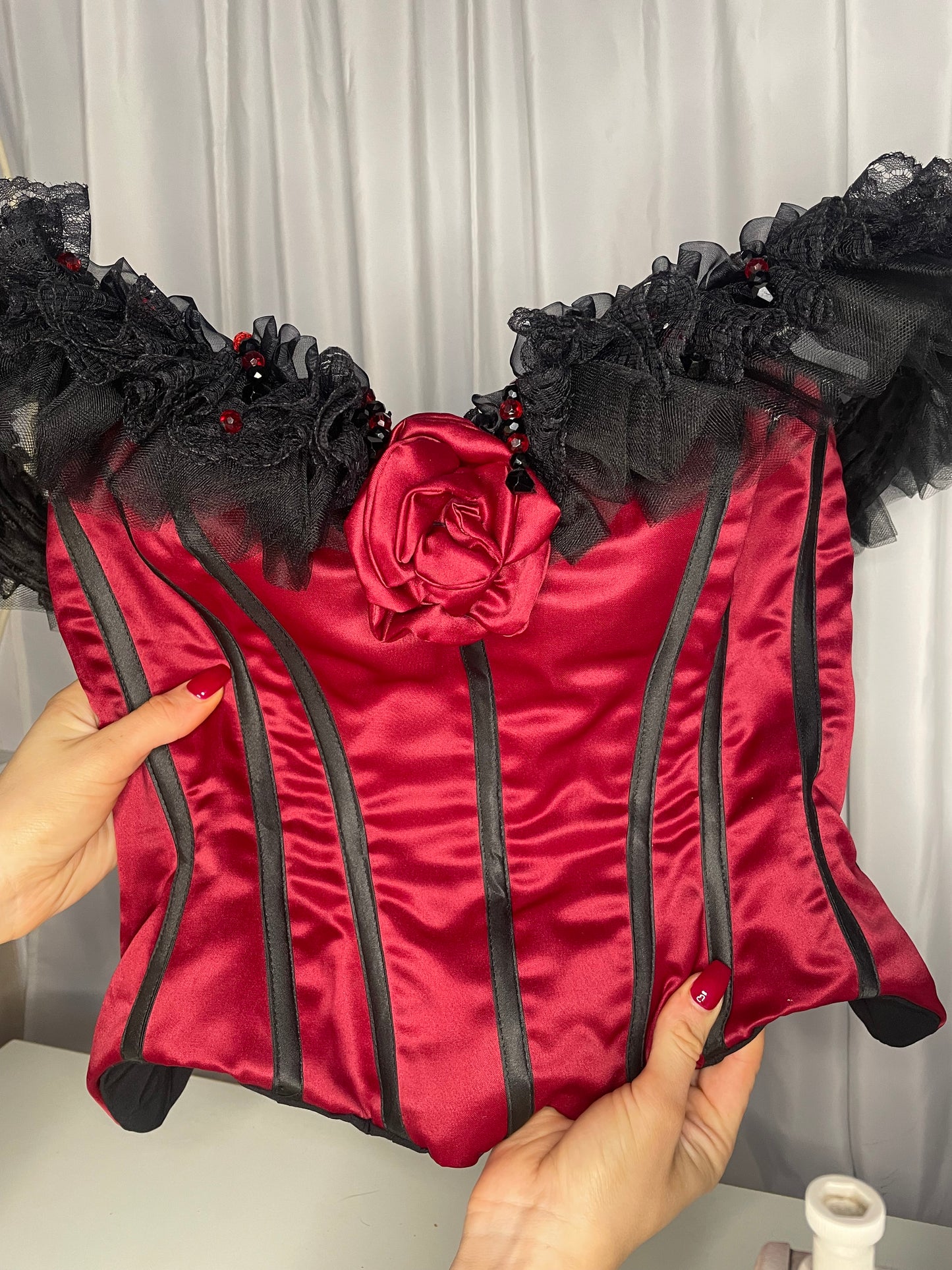 Scarlett Corset Top, Choker and Skirt Set