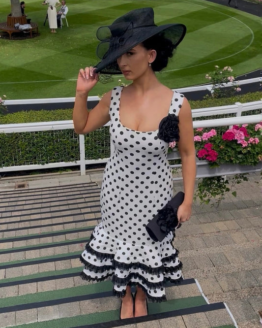 Valentina Dress in Polka Dot - Made to Order