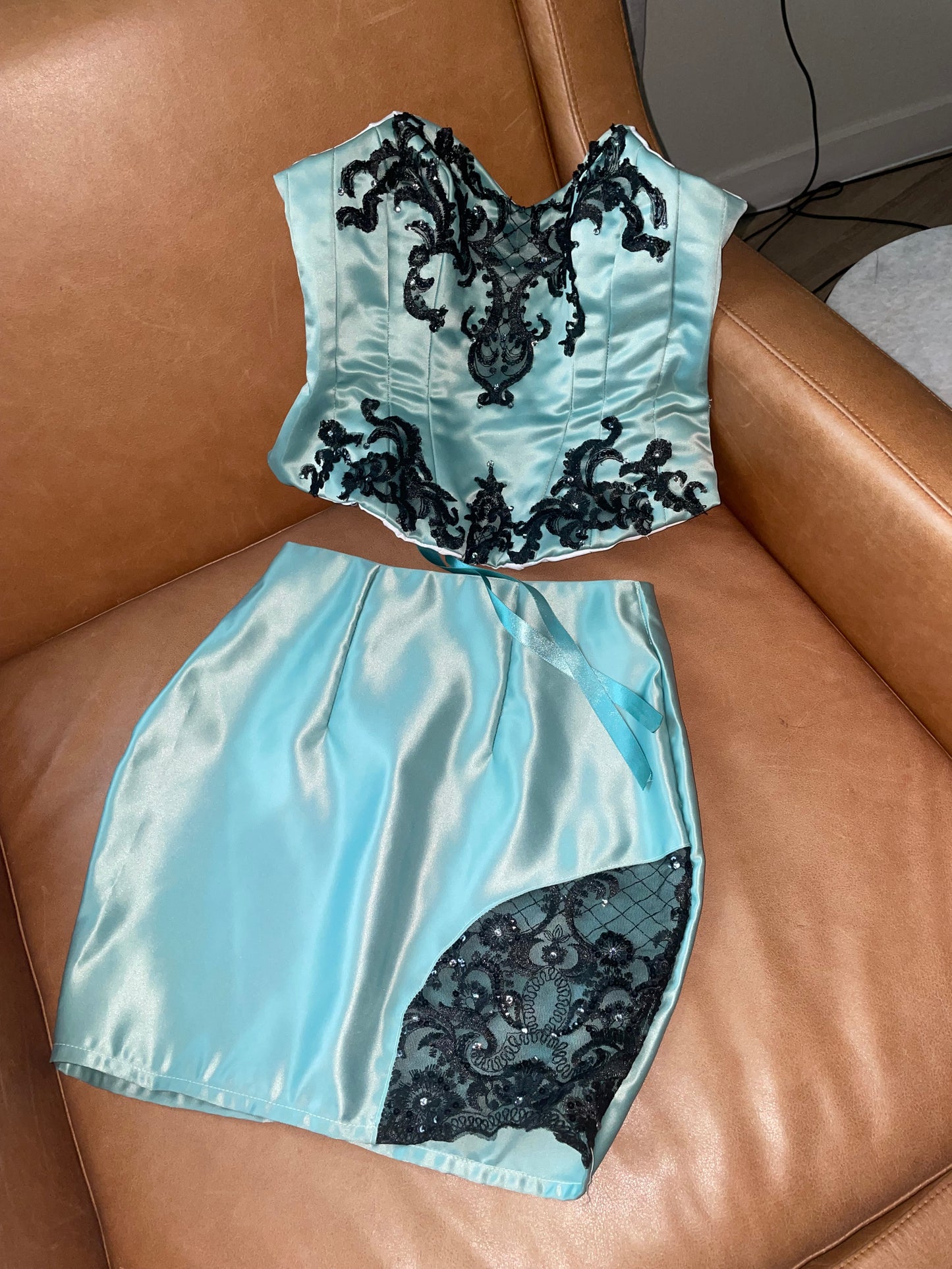 Vienna Corset Top and Skirt Set - Made to Order